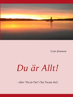 cover image of Du är Allt!